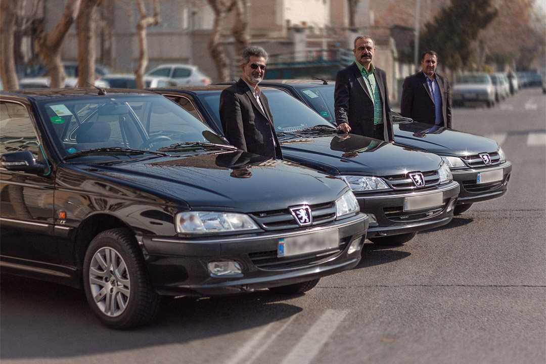رانندگان و ناوگان پارمیس سبز